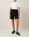 Kowtow Organic Cotton Drawstring Shorts In Black