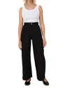 Kowtow Sailor High-rise Jeans In Black In Black
