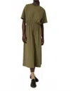 Kowtow T-shirt Dancer Dress In Cedar In Green