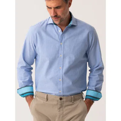 Koy Clothing Button Up Shirt In Blue