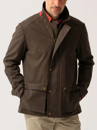 Koy Clothing Car Coat In Brown