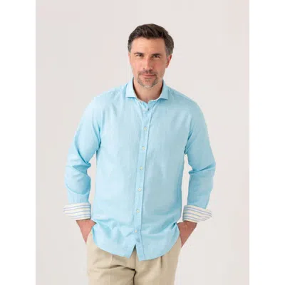 Koy Clothing Crocodile Long Sleeve Linen Shirt