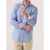 Koy Clothing Crocodile Long Sleeve Linen Shirt