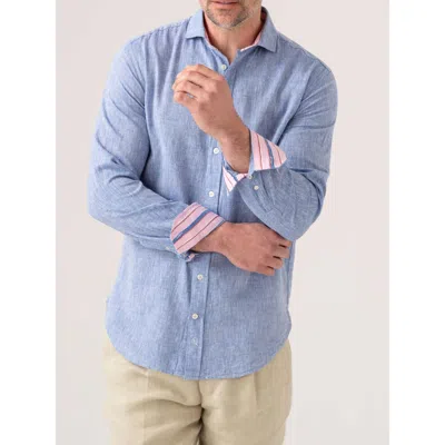 Koy Clothing Crocodile Long Sleeve Linen Shirt