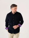 Koy Clothing Regular Fit Corduroy Shirt In Blue