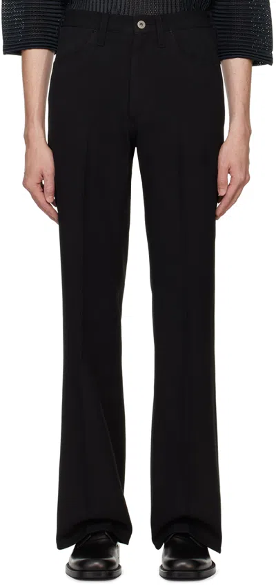 Kozaburo Black Dapper Trousers