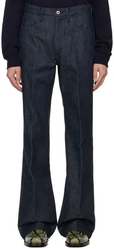 Kozaburo Naby Dapper Jeans In Indigo