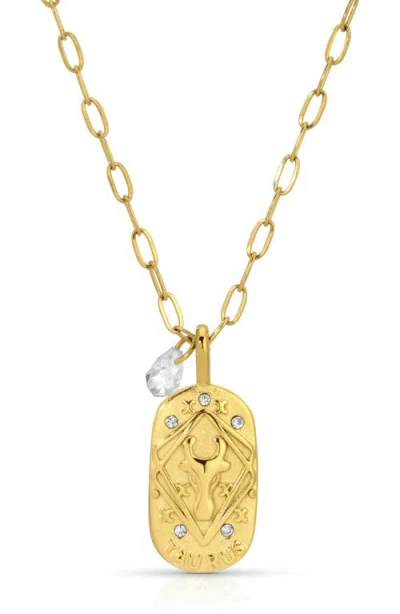Kozakh Cielo Zodiac Pendant Necklace In Gold