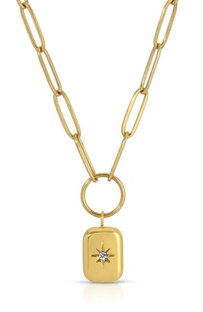 Kozakh Larisa Pendant Necklace In Gold