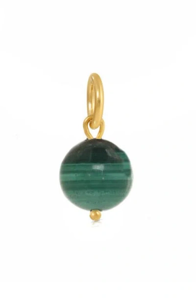 Kozakh Malachite Charm In Green