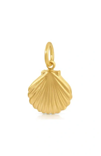 Kozakh Shell Charm In Brown