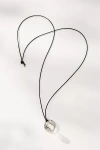 Kozakh Spiral Drop Necklace In Silver