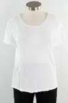 Kozan Celia Tee Top In White In White