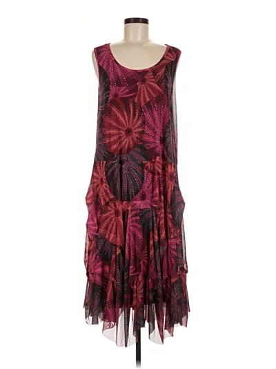 Pre-owned Kozan Cocktail Dress In Burgundy