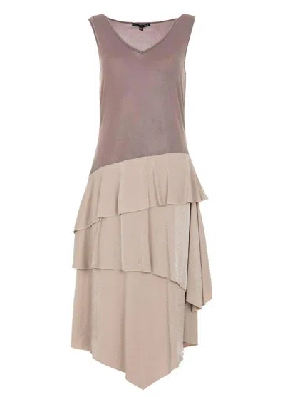Kozan Mack Dress In Champagne In White
