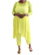 Kozan Maddox Midi Dress In Lime Crush In Multi