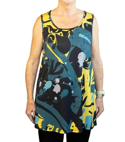 Kozan Plus Dakota Tank Top In Paint In Multi