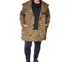 Kozan Sure Quilted Jacket In Leopard In Multi