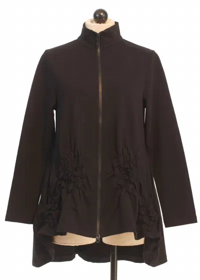Kozan Women's Jenny Lpng Sleeve Jacket In Nite In Black