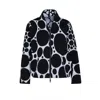 Köpkeköpke Women's White / Black Dots Jacket Reversible In Multi