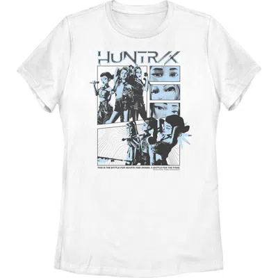 Kpop Demon Hunters A Battle For The Fans  Graphic T-shirt In White