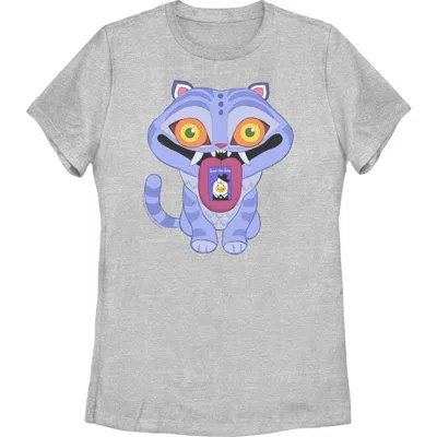 Kpop Demon Hunters Derpy Save The Date  Graphic T-shirt In Gray