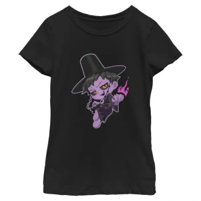 Kpop Demon Hunters Kids' Girl's  Devil Jinu  Graphic T-shirt In Black