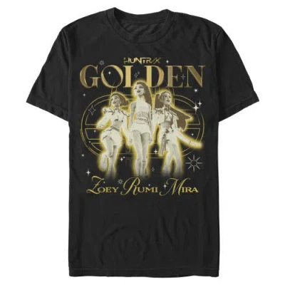 Kpop Demon Hunters Huntrix The Golden Girls  Graphic T-shirt In Black