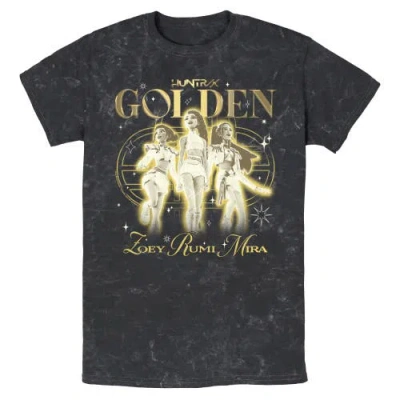 Kpop Demon Hunters Huntrix The Golden Girls  Graphic T-shirt In Black