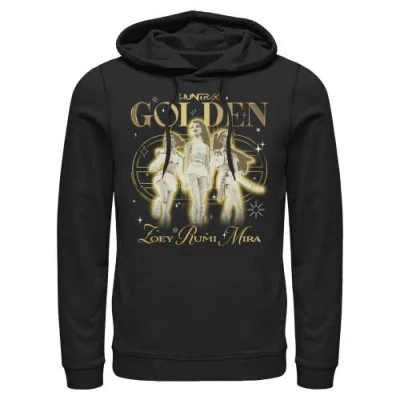 Kpop Demon Hunters Huntrix The Golden Girls  Pull Over Hoodie In Black