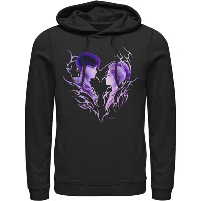 Kpop Demon Hunters Jinu And Rumi Love  Pull Over Hoodie In Black