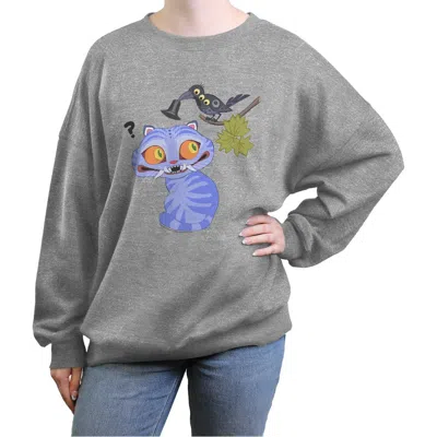 Kpop Demon Hunters Junior's  Derpy And Magpie Playful Pets Sweatshirt In Multi