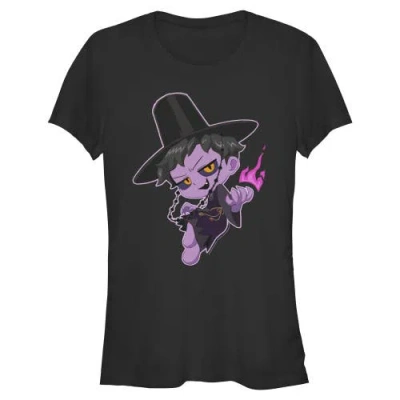 Kpop Demon Hunters Junior's  Devil Jinu Graphic T-shirt In Black