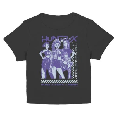Kpop Demon Hunters Junior's  Rumi Zoey Mira Superstars Tour Graphic T-shirt In Multi