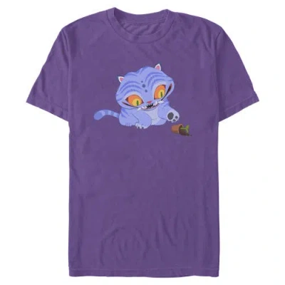 Kpop Demon Hunters Mischievous Derpy  Graphic T-shirt In Purple