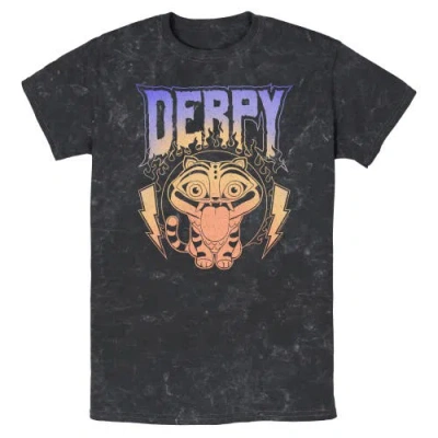 Kpop Demon Hunters Mythic Lightning Derpy  Graphic T-shirt In Black