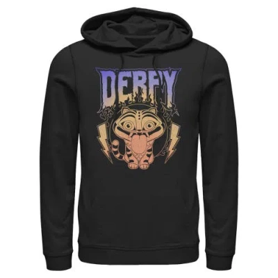 Kpop Demon Hunters Mythic Lightning Derpy  Pull Over Hoodie In Black