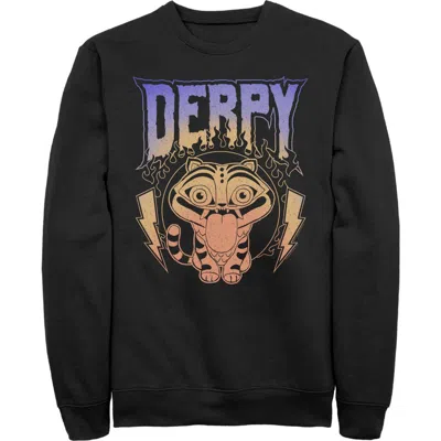 Kpop Demon Hunters Mythic Lightning Derpy  Sweatshirt In Black