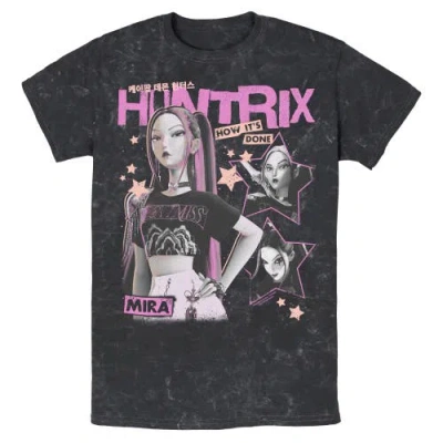 Kpop Demon Hunters Pop Star Huntrix Mira  Graphic T-shirt In Black