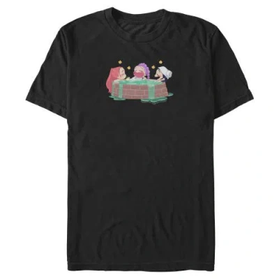Kpop Demon Hunters Rumi, Mira And Zoey Relaxing  Graphic T-shirt In Black