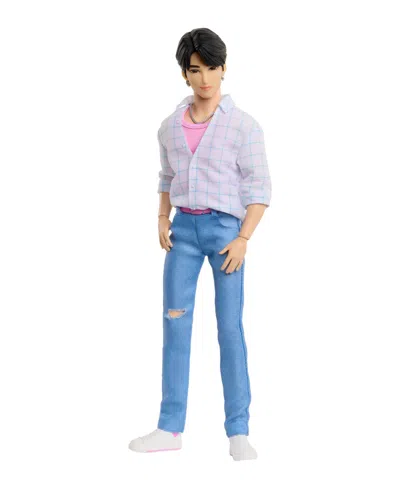 Kpop Demon Hunters Saja Boys Jinu Soda Pop 12" Fashion Doll With 11 Posable Joints, Ages 4+ In Multi