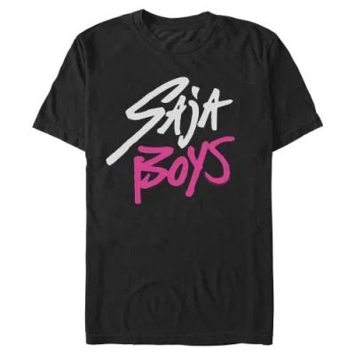 Kpop Demon Hunters Saja Boys Logo  Graphic T-shirt In Black