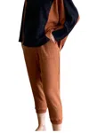 Kq The Charlie Jogger In Rust In Brown