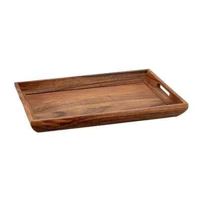 Kraftware Acacia Wood Serving Tray In Brown
