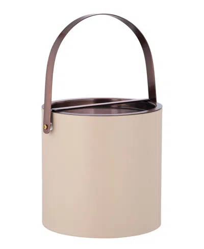 Kraftware Barcelona Ice Bucket, 3 Quart In Taupe