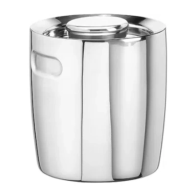 Kraftware Barware Stainless Steel Ergo 2-pc. Ice Bucket In Silver