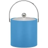 Kraftware Ice Bucket With Bale Handle In Blue
