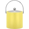 Kraftware Ice Bucket With Bale Handle In Yellow