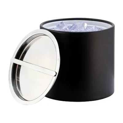 Kraftware Manhattan 2-pc. Ice Bucket In Black