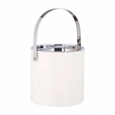 Kraftware Manhattan 2-pc. Ice Bucket In White